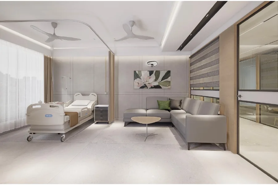 Hospital facility interior